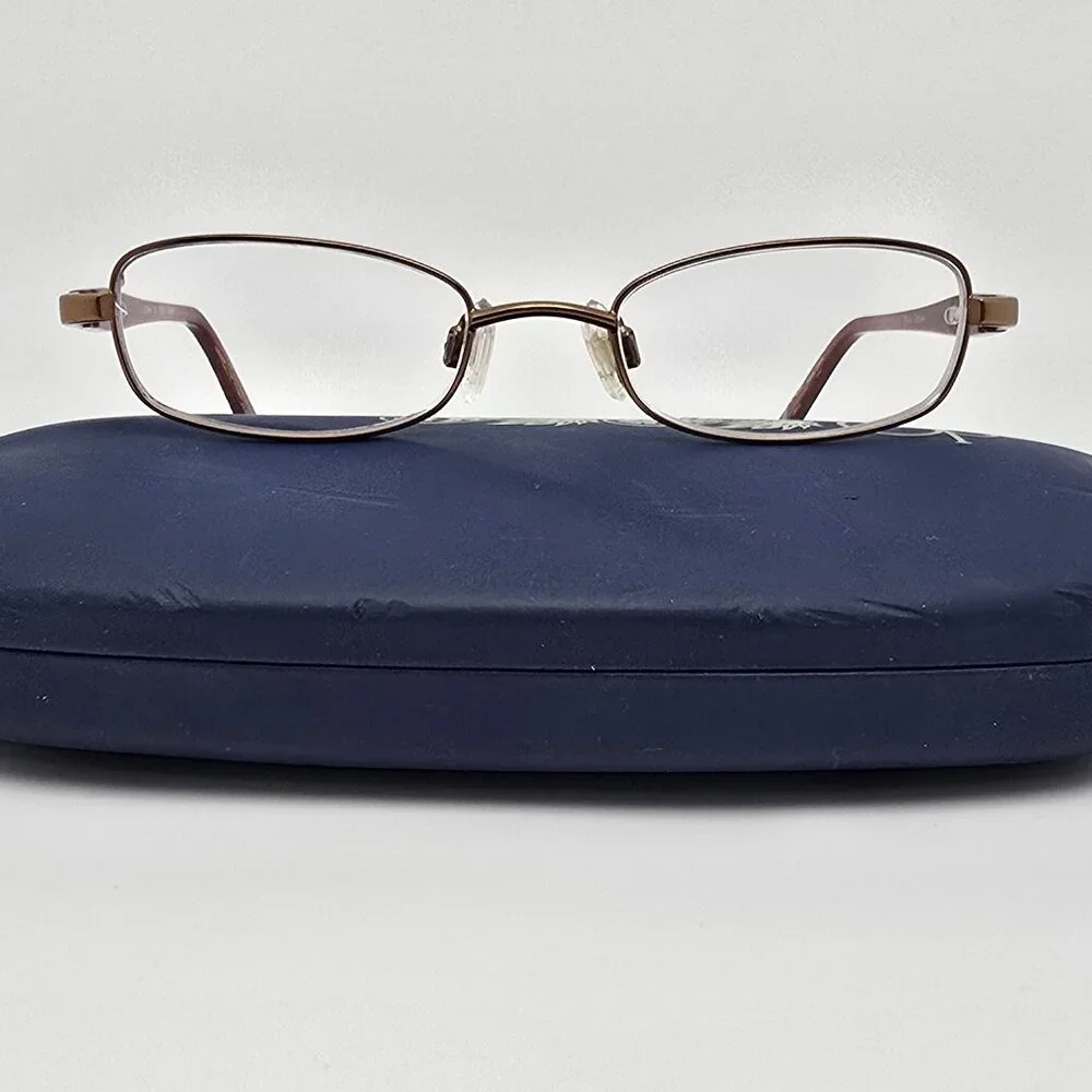 Ocean Pacific OP 811 Brown Kids Eyeglasses Frame w/ Flexhinge and Case 44-17-125